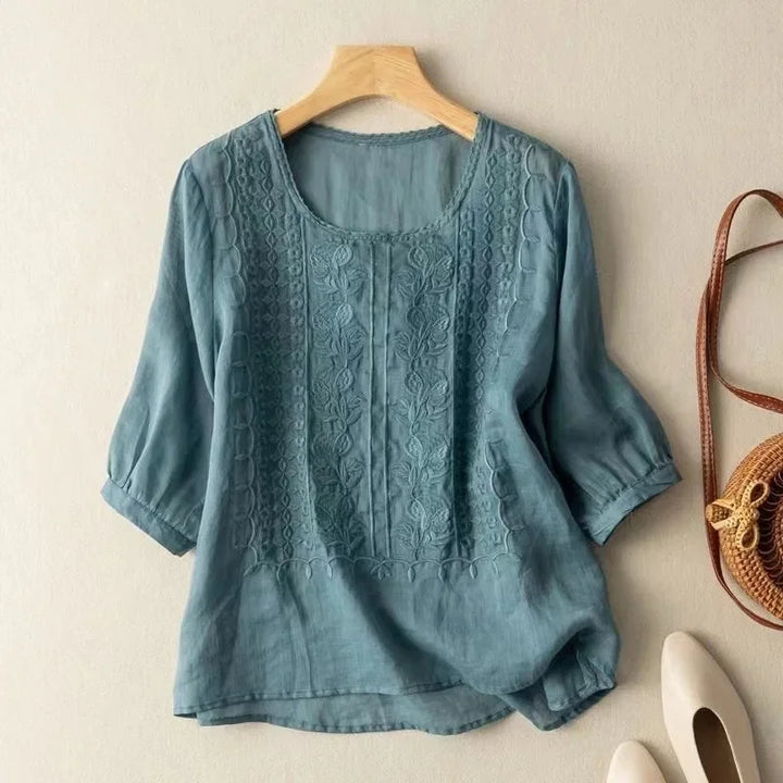 Melysa™ - Chic Embroidered Top