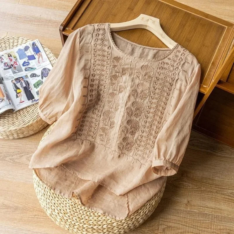 Melysa™ - Chic Embroidered Top